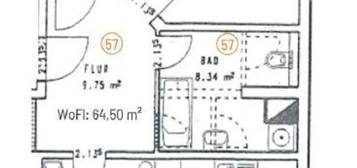 Teilmöblierte 2-Raum-ETW mit Terrasse in der beliebten Südvorstadt