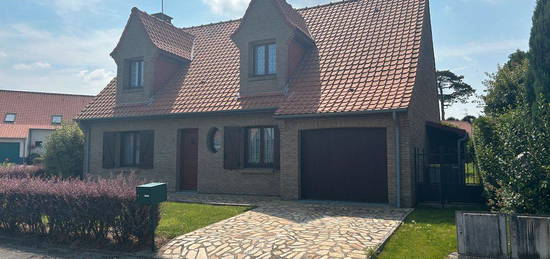 Saint Martin Lez Tatinghem - Maison Individuelle - Surface 116 m2 - 3 chambres - Bureau - Double garage - Jardin