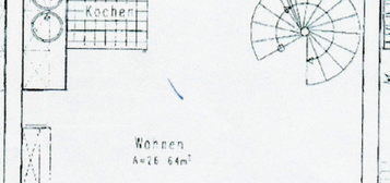 Charmante 2-Zimmer-Maisonette-Wohnung mit Balkon in Mainz