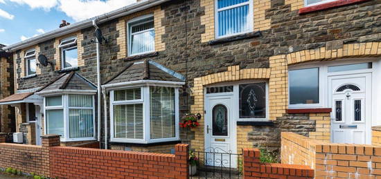 Terraced house for sale in Caradoc Street, Cwmcarn, Newport. NP11