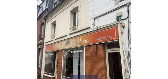 LOCAL COMMERCIAL AVEC UN  APPT F3 en DUPLEX