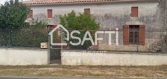 Maison ancienne  à vendre, 4 pièces, 3 chambres, 130 m²