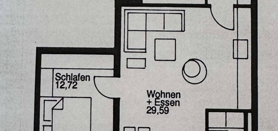 Sonnige, helle und gepflegte 2 Zi Wohnung in Korntal (61qm)