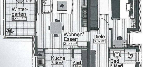 2-Zimmer Wohnung in Senden zu vermieten