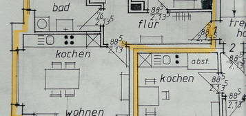 Wohnung zu vermieten.