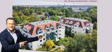 Ihre neue Wohnoase - 3-Zimmer-Gartenwohnung mit Terrasse & Gartenanteil ruhiger Lage, TG-Stellplatz