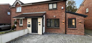 Semi-detached house for sale in Staveton Close, Bramhall, Stockport SK7