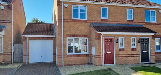 Semi-detached house for sale in Finch Drive, Sleaford NG34