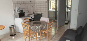 Appartement F1 bis de 28m² au rdc