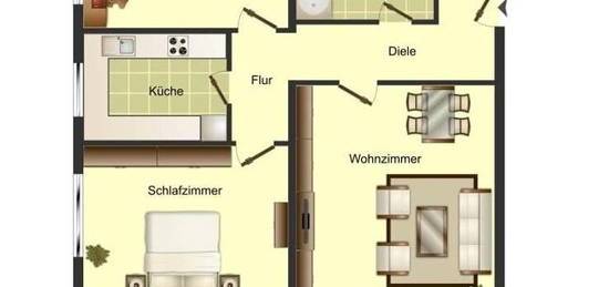 3-Zimmer-Wohnung in Köln Ostheim