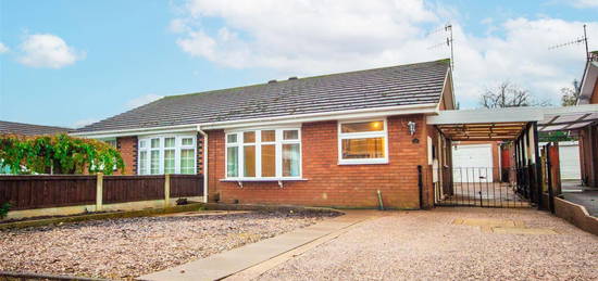 Semi-detached bungalow for sale in Bateman Avenue, Brown Lees, Stoke-On-Trent ST8