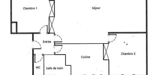 ZOLA - F3 - 2 Chambres - 62 m2 - Loué Occupé