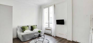 (Disponible 1-24 mois) Studio - Place de Clichy - Bail mobilité