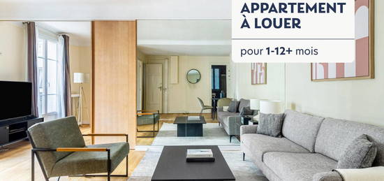 Appartement meublé  à louer, 2 pièces, 1 chambre, 55 m²