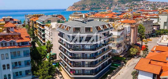 Alanya Gllerpnar'nda Satlk Eyal Manzaral 1+1 Daire