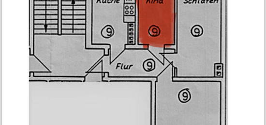 Nachmieter für 1 Zimmer in einer 3 Raum Wohnung gesucht