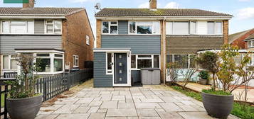 Semi-detached house to rent in Kirdford Close, Rustington, Littlehampton, West Sussex BN16