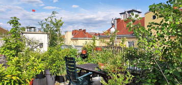 LOFTARTIGES WOHNEN - Sonnige Gemeinschafts-Dachterrasse