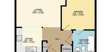 1 bedroom apartment