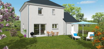 Maison de 91 m² et 3 chambres - Jardin