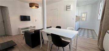 Appartement T2 meublé 42m² espace vital et 40m² sous-sol