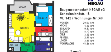 2-Zimmer-Wohnung in Singen-Süd