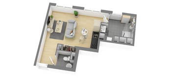 Location appartement 1 pièce 32 m²