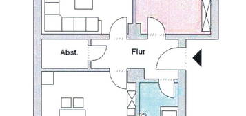 Stilvolle 2-Zimmer-Wohnung mit Balkon in Wesseling