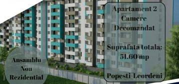 Apartament 2 camere Popesti Leordeni Bloc Nou