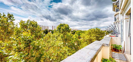 Coup de coeur ! 2 pièces de 42m² avec balcon - Vue sur parc - Métro Convention/Porte de Vanves - Rue des Morillons, Paris 15ème