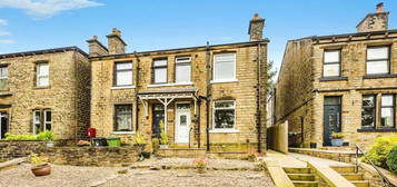 Semi-detached house for sale in Manchester Road, Slaithwaite, Huddersfield, West Yorkshire HD7