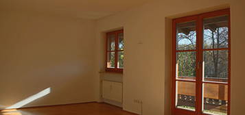 Lichtdurchflutete 2 Zi-Wohnung mit großzügigem Balkon und Gartennutzung mit eigener Terrasse