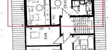 2 Raum Wohnung inkl. EBK, Stellplatz, Dachboden und Keller