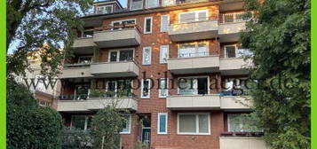 Barmbek-Süd Richardstraße - Sonnige Etagenwohnung, 2x Balkone, EBK,  inkl. Garage für 2 kleine Autos