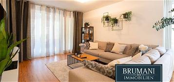 BRUMANI | exklusive 3-Zimmer-Wohnung mit Balkon, EBK, Tageslicht-Bad mit Wanne, in Freiburg Neuburg