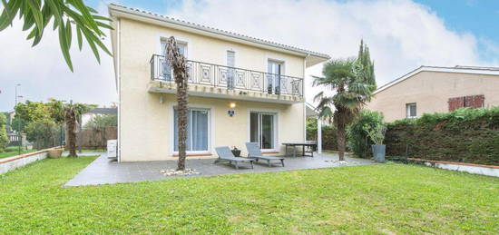 Toulouse Croix-Daurade, maison type 6 au calme avec jardin et grand sous-sol