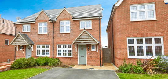 Semi-detached house for sale in Pirelli Close, Castle Donington, Derby, Leicestershire DE74