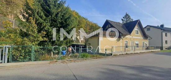 SANIERUNGSBEDÜRFTIGES EINFAMILIENHAUS MIT TERRASSE