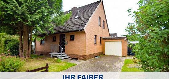 Einfamilienhaus auf schönen Grundstück in Schwanewede mit Wärmepumpe und Solar