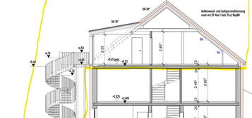 neue 2-Raum-DG-Wohnung mit gehobener Innenausstattung mit Balkon in Petershausen