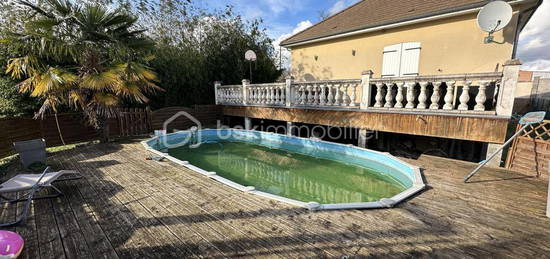 MAISON PLAIN PIED 97M2 AVEC 4 CHAMBRES + SOUS SOL TOTAL + PISCINE