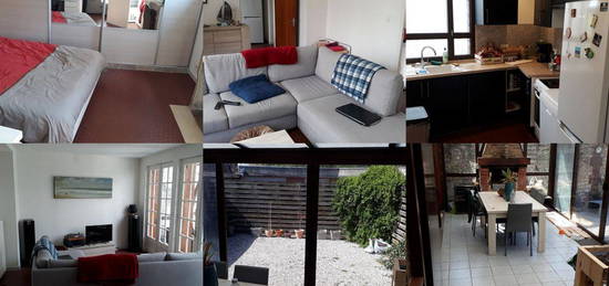 Rouen gare/Beauvoisine 3 logements : F2 de 70 m2 - F1bis de 30 m2 semi meublé – F2 de 30 m² mansardé semi meublé