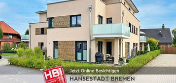 Weyhe-Leeste / Barrierefrei / Neuwertige 3-Zimmer-Wohnung mit Balkon und Garage