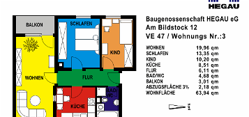 3-Zimmerwohnung in Stockach