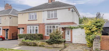 Semi-detached house for sale in Central Avenue, Bucknall, Stoke On Trent ST2