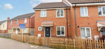 End terrace house for sale in Dunnock Drive, Costessey, Norwich NR8