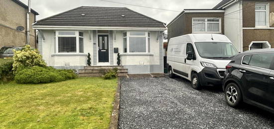 Detached bungalow for sale in Heol Bryngwili, Cross Hands, Llanelli SA14