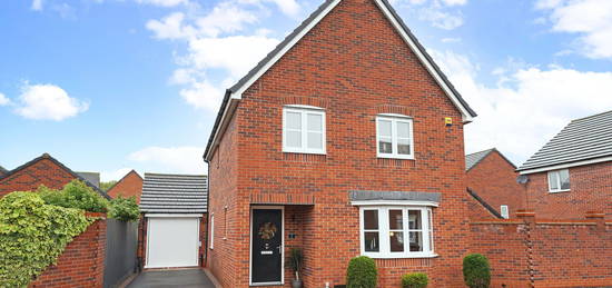 Detached house for sale in Daytona Avenue, Hinckley, Leicestershire LE10