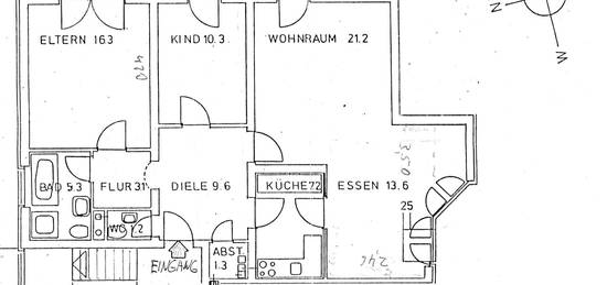 Geschmackvolle, gepflegte 3-Raum-Wohnung in Edingen-Neckarhausen