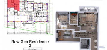 3 Camere Incalzire Pardoseala -600 m de STB